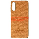 Toc TPU Leather Denim Samsung Galaxy A70 Gold
