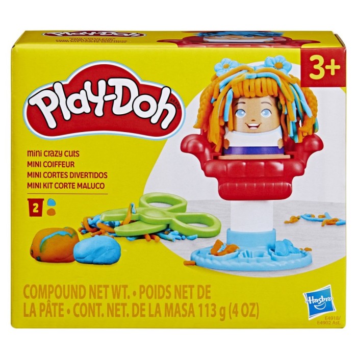 Play doh set mini coafor