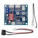 Cumpara ieftin Placa de control a vitezei ventilatorului CPU, control de temperatură, DC 12V 5A PWM