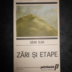 LUCIAN BLAGA - ZARI SI ETAPE (1990)