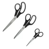 Foarfeci in set 3 buc.: 140 mm, 215 mm, 245 mm