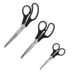 Foarfeci in set 3 buc.: 140 mm, 215 mm, 245 mm