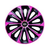 Set 4 capace roti 16 (R16) Extra Strong Pink, Compatibile Cu Kia, Autohelix MSA