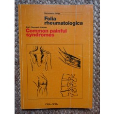 Common painful syndromes - Prof. Thomas L. Vischer