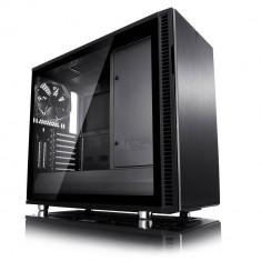 Carcasa Fractal Design Define R6 Blackout Tempered Glass foto