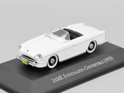 Machetă IAME Justicialista Convertible (1953) alb 1/43 foto