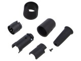 Conector circular BINDER 678 150V PIN 4 mufă tată lipire pe cablu
