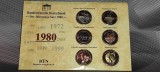 6 medalii AN 1980 bundesrepublik deutschland - der jahrgangs satz - PENTRU COLECTIONARI
