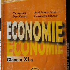 ECONOMIE CLASA A XI A -GAVRILA NITESCU GHITA POPESCU