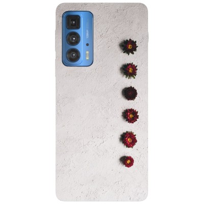 Husa compatibila cu Motorola G20 model Flower wall, Silicon, TPU, Viceversa foto