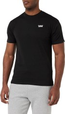 Tricou cu maneca scurta pentru barbati din bumbac Vans Mini Script - Negru, XXL - OUTLET