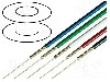 Cablu coaxial, RGB75, 1m, ecranat, 75&Omega;, TASKER, RGB75-BLUE