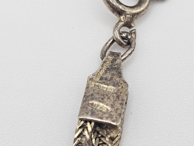 Lant argint impletit #2093 foto