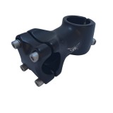 Cumpara ieftin Pipa ghidon 1 1/8, Logo Rex, prindere 25,4mm, lungime 60mm, negru Ultimate FactoryBikes