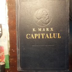 capitalul k marx ; vol lll; 1956 ; partea l