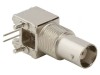 Conector BNC soclu mamă 90&deg; 50&Omega; THT polipropilenă