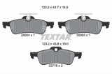 Set placute frana TEXTAR 2505401