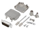Mufă D-Sub HD 26 Pin Neagră pentru Lipire pe Cablu