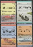 BEQUIA, AUTOMOBILE - SERIE COMPLETĂ MNH, Nestampilat