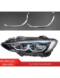 Set fibra reparatie lumini de zi DRL far stanga pentru BMW Seria 4 G22, G23, G26, M3 G80, M4 G82 2020-2024