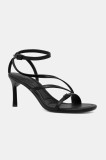 Armani Exchange sandale culoarea negru, XDP058 XV841 00002
