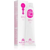 Kallos KJMN Professional Cream Hair Colour Keratin &amp; Argan Oil culoare par cu keratina si ulei de argan culoare 8.31 Light Golden Ash Blond 100 ml