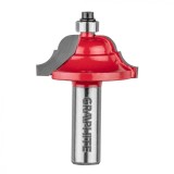 Burghiu freza pentru rotunjire decorativa, HM, 41.3x18.3mm, tija 12mm 56H234