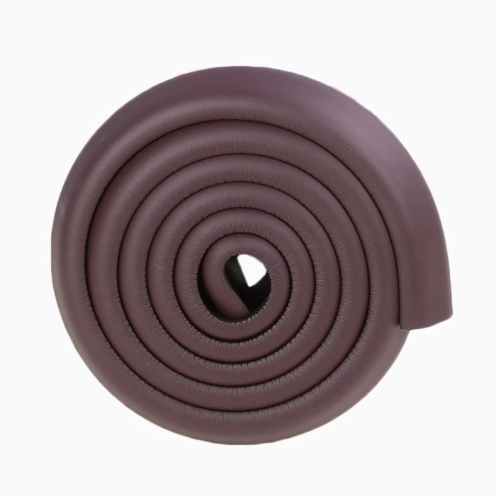 Banda protectie, groasa pentru muchii si margini, 2.3x0.8x200 cm, maro inchis