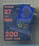 Y 474 INSIGNA- SPORTIVA - OLIMPICA - LILLEHAMMER &#039;94 -PENTRU COLECTIONARI