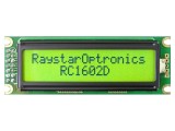 Afişaj LCD FSTN 16x2 Verde Alfanumeric cu LED PIN 14