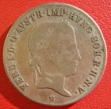 1843 E (Alba Iulia), 20 Kreuzer - Ferdinand I - Imperiul Austriac