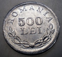 7.878 ROMANIA MIHAI I 500 LEI 1946 XF/AUNC