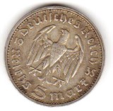 GERMANIA 5 MARCI REICHSMARK 1935 Lit. E