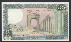A3906 Lebanon Liban 250 livres 1988 UNC foto