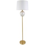 Cumpara ieftin Lampadar Pearl Gold din metal si sticla 38 cm x 169 cm