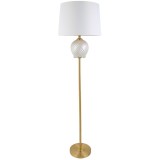 Lampadar Pearl Gold din metal si sticla 38 cm x 169 cm, Iliadis Alexandros