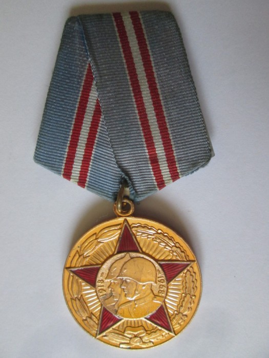 Medalie URSS:50 ani de infiintarea Armatei rosii sovietice 1918-1968