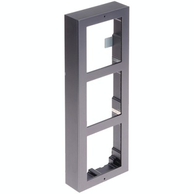 Rama montaj aparent, 3 module, pentru Interfon modular - HIKVISION SafetyGuard Surveillance foto