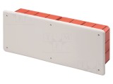 Carcasă plastic GEWISS GW48008 pentru șină DIN 152x392x75mm