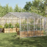 vidaXL &Icirc;mpătură cu ochiuri Transparent 5 x 10 m Polietilenă 3429360