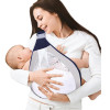Marsupiu ergonomic reglabil pentru bebelusi, din tesatura moale de bumbac, respirabil, varsta recomandata 0+