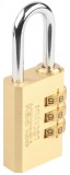 Lacat Alama cu Cifru Tolsen Industrial LOCKplus 30mm, Protectie Dubla, Stut Otel Cromat, 3 Roti Cifre
