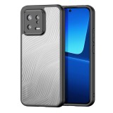 Husa telefon compatibila xiaomi 13, h-protectie camera, policarbonat, transparent