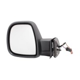 Oglinda exterioara Citroen Berlingo (7), 06.2012-, Peugeot Partner, 06.2012-, Stanga, Crom, electrica, Cu incalzire, carcasa prevopsita, grunduita, C
