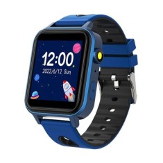 SmartWatch pentru Copii, XO H120, Aplicatii multiple, 450mAh, Memorie 32Mb RAM, Silicon,Albastru