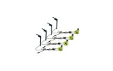 Set 4 swingere cu tija, contragreutate si mufa jack pentru conectare avertizor