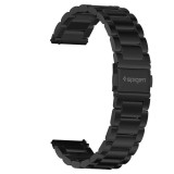 Curea otel inoxidabil Spigen Modern Fit compatibila cu Samsung Galaxy Watch 3 (41mm) / Galaxy Watch 4 Classic / Galaxy Watch 4 Black