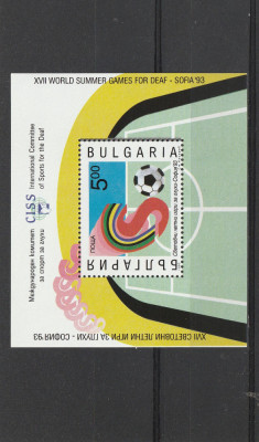 Comitetul international pentru sport Sofia 93 ,fotbal,Bulgaria . foto