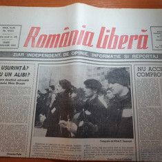 romania libera 26 ianuarie 1990-interviu ana blandiana,silviu brucan
