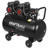 Compresor de aer, capacitate rezervor 100 litri, debit 585l/mim, presiune de lucru 8 bari, Kraft